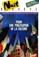 Cover of Pour une philosophie de la culture, Number 31, February–March–April 1988, pp. 2-71, Nuit blanche