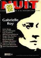 Cover of Number 86, Spring 2002, pp. 4-80, Nuit blanche