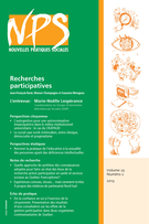 Cover of Recherches participatives, Volume 25, Number 2, Spring 2013, pp. 1-279, Nouvelles pratiques sociales