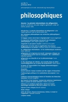 Cover of La période intermédiaire de Wittgenstein, Volume 39, Number 1, Spring 2012, pp. 3-334, Philosophiques