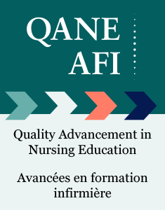 Logo for Quality Advancement in Nursing Education / Avancées en formation infirmière