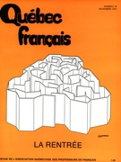 Cover of Number 16, November 1974, pp. 4-38, Québec français