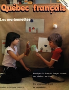Cover of Objectifs et enseignement de l’oral, Number 31, October 1978, pp. 2-63, Québec français
