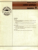 Cover of Number 51, Supplement, October 1983, Québec français