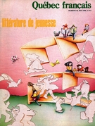 Cover of Littérature de jeunesse, Number 62, May 1986, pp. 4-98, Québec français
