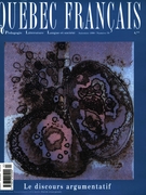 Cover of Number 79, Summer 1990, pp. 4-98, Québec français