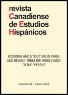 Cover for issue 'Economy and Literature in Spain and Beyond: From the Middle Ages to the Present' of the journal 'Revista Canadiense de Estudios Hispánicos'