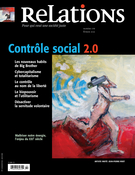 Cover of Contrôle social 2.0, Number 776, January–February 2015, pp. 3-46, Relations