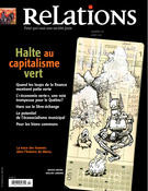 Cover of Halte au capitalisme vert, Number 777, March–April 2015, pp. 3-46, Relations