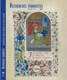 Cover for issue 'Interpréter, créer et subvertir les textes religieux' of the journal 'Recherches féministes'
