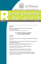 Cover forthe thematic issueÉtat et cultures juridiques autochtones : un droit en quête de légitimité