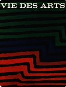 Cover of Number 57, Winter 1969–1970, pp. 9-83, Vie des arts