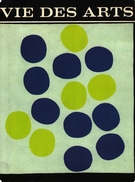 Cover of Number 66, Spring 1972, pp. 12-91, Vie des arts