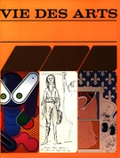 Cover of Number 67, Summer 1972, pp. 10-95, Vie des arts