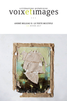 Cover of André Belleau II : le texte multiple, Volume 42, Number 2 (125), Winter 2017, pp. 7-188, Voix et Images