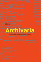 Couverture de Numéro 92, automne–hiver 2021, p. 6-166, Archivaria