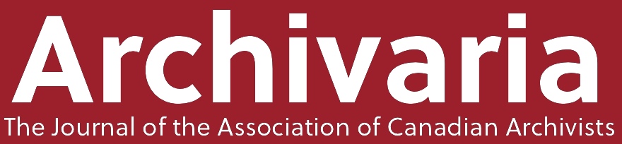 Logo pour Archivaria