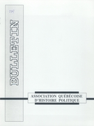 Couverture de Volume 2, numéro 4, printemps 1994, p. 3-59, Bulletin d'histoire politique