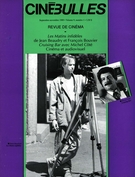 Couverture de Volume 9, numéro 1, septembre–novembre 1989, p. 2-56, Ciné-Bulles