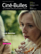 Couverture de Dossier Échappées cinéphiliques, Volume 42, numéro 3, été 2024, p. 3-56, Ciné-Bulles