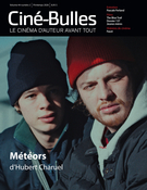 Couverture du numéro 'Volume 44, numéro 2, printemps 2026' de la revue 'Ciné-Bulles'