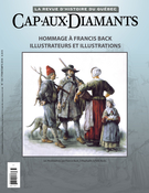 Couverture de Hommage à Francis Back, illustrateurs et illustrations, Numéro 133, printemps 2018, p. 2-58, Cap-aux-Diamants