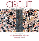 Couverture de <em>Instrumentarium</em> baroque, Volume 28, numéro 2, 2018, p. 5-116, Circuit