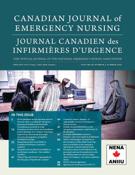 Couverture du numéro 'Volume 48, numéro 2, été 2025' de la revue 'Canadian Journal of Emergency Nursing / Journal canadien des infirmières d’urgence'