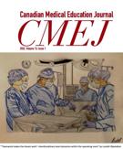 Couverture de Volume 13, numéro 1, 2022, p. 1-109, Canadian Medical Education Journal / Revue canadienne de l'éducation médicale