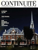 Couverture de La Beauce, Numéro 35, printemps 1987, p. 4-54, Continuité