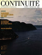 Couverture de Le Saguenay-Lac-Saint-Jean, Numéro 39, printemps 1988, p. 5-58, Continuité