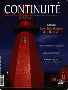 Couverture de Les héritages du fleuve, Numéro 89, été 2001, p. 3-74, Continuité