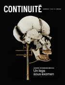 Couverture de Patrimoine médical. Un legs sous examen, Numéro 168, printemps 2021, p. 5-50, Continuité