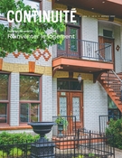 Couverture du numéro 'Patrimoine habité. Réinventer le logement' de la revue 'Continuité'