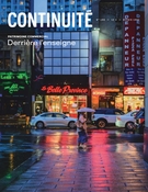 Couverture du numéro 'Patrimoine commercial. Derrière l’enseigne' de la revue 'Continuité'