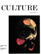 Couverture de Volume 2, numéro 1, 1982, p. 3-110, Culture