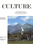 Couverture de Nations amérindiennes au Canada : recherches récentes, Volume 2, numéro 3, 1982, p. I-162, Culture
