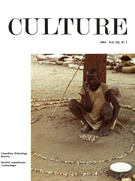 Couverture de Volume 3, numéro 1, 1983, p. 3-148, Culture