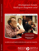 Couverture de Les défis de la participation sociale des aînés ayant des incapacités, Volume 22, numéro 1, décembre 2016, p. 3-159, Développement Humain, Handicap et Changement Social / Human Development, Disability, and Social Change