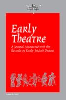 Couverture de Volume 26, numéro 1, 2023, p. 7-163, Early Theatre