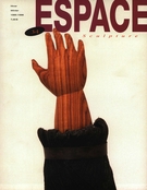 Couverture de L’espace signifié, Numéro 34, hiver 1995–1996, p. 5-49, Espace Sculpture