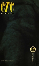 Couverture de Exil et nationalité, Numéro 17, hiver 1992, p. 5-74, ETC