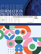 Couverture du numéro 'Volume 32, numéro 1, 2024' de la revue 'Formation et profession'