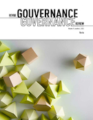 Couverture du numéro 'Varia' de la revue 'Revue Gouvernance / Governance Review'