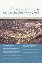 Couverture de Volume 68, numéro 3-4, hiver–printemps 2015, p. 191-437, Revue d’histoire de l’Amérique française
