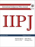 Couverture du numéro 'Volume 13, numéro 2, 2022' de la revue 'The International Indigenous Policy Journal'