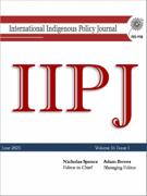 Couverture du numéro 'Volume 16, numéro 1, 2025' de la revue 'The International Indigenous Policy Journal'