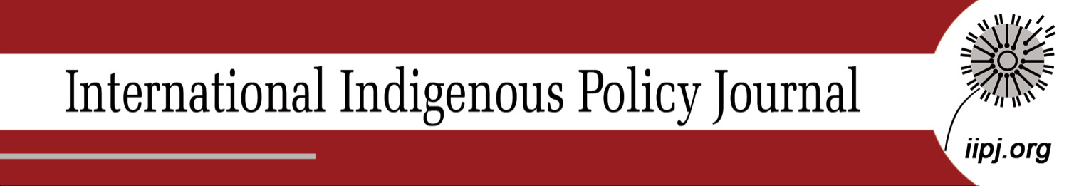 Logo pour The International Indigenous Policy Journal