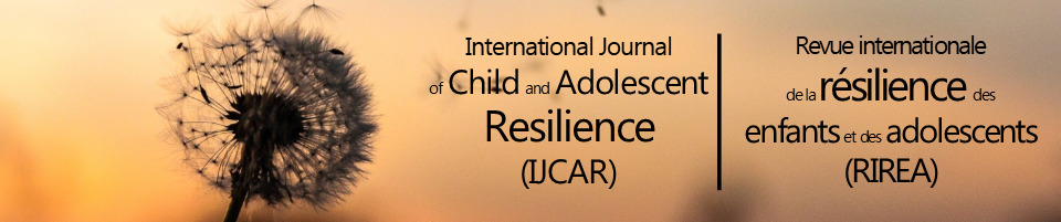 Logo pour International Journal of Child and Adolescent Resilience / Revue internationale de la résilience des enfants et des adolescents
