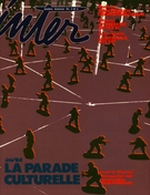 Couverture de La parade culturelle, Numéro 25, automne 1984, p. 2-60, Inter